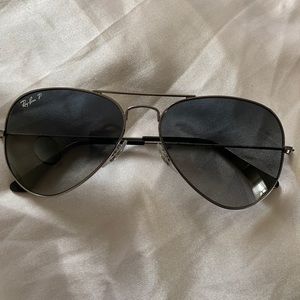 RAYBAN POLARIZED AVIATOR LARGE METAL